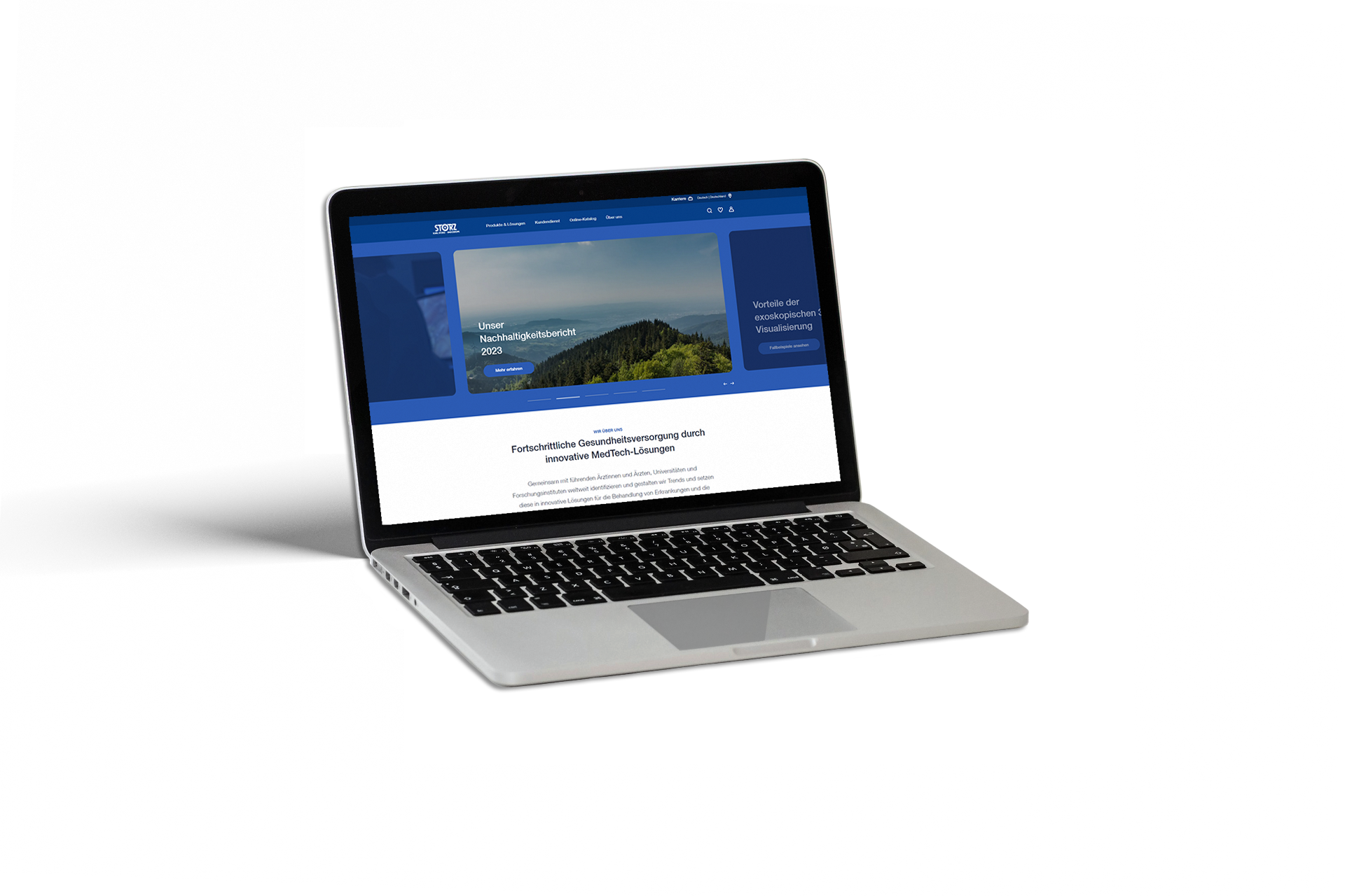 KARL STORZ operates the global website for 90+ countries with an integration-friendly digital experience platform.