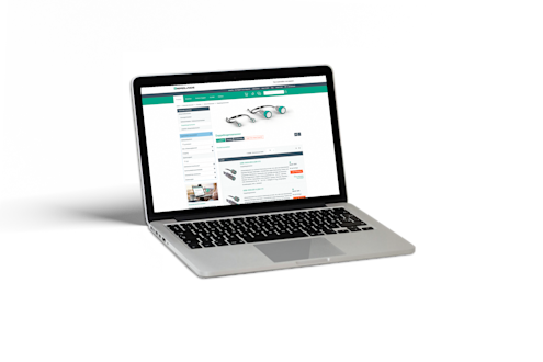 Screenshot of the Pepperl-Fuchs Website