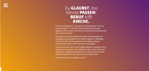 Ausschnitt der Webseite der EkiD