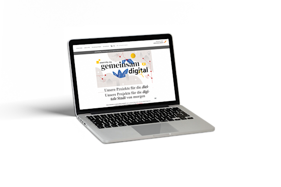 Screen of the City of Mönchengladbach Website 