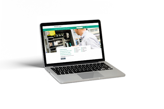 Screenshot of the Pepperl+Fuchs Experten-Portal Website
